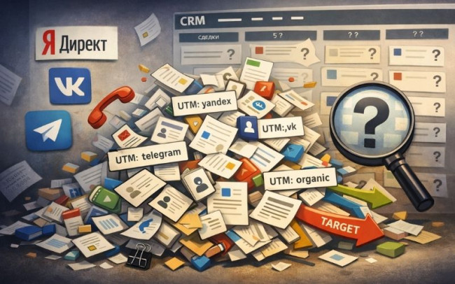 Заявки из разных каналов падают в одну кучу? Как перестать терять лиды из-за UTM-хаоса
